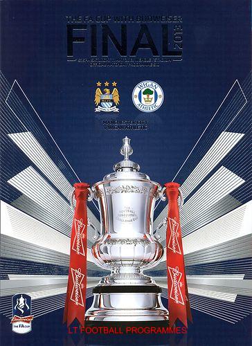 2013 FA CUP FINAL - MANCHESTER CITY v WIGAN ATHLETIC